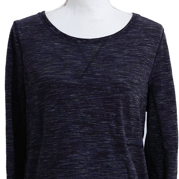 Lululemon Exhalation Pullover II Heathered Marled Grey French Terry - Picture 8 of 10